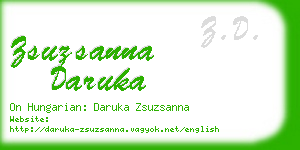 zsuzsanna daruka business card